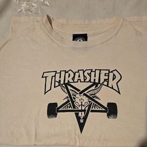 Thrasher Cream T-Shirt